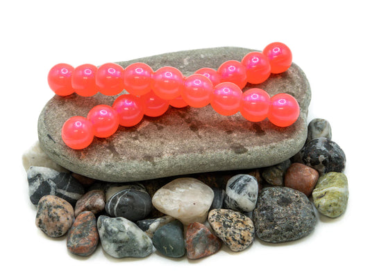 Death Roe Soft Fishing Bead Ghost Pearl Red Devil