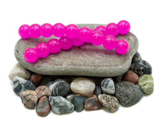 Death Roe Soft Fishing Beads Super Cerise